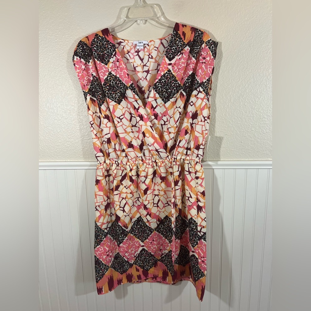 BAR III Faux Wrap Dress Size Large
